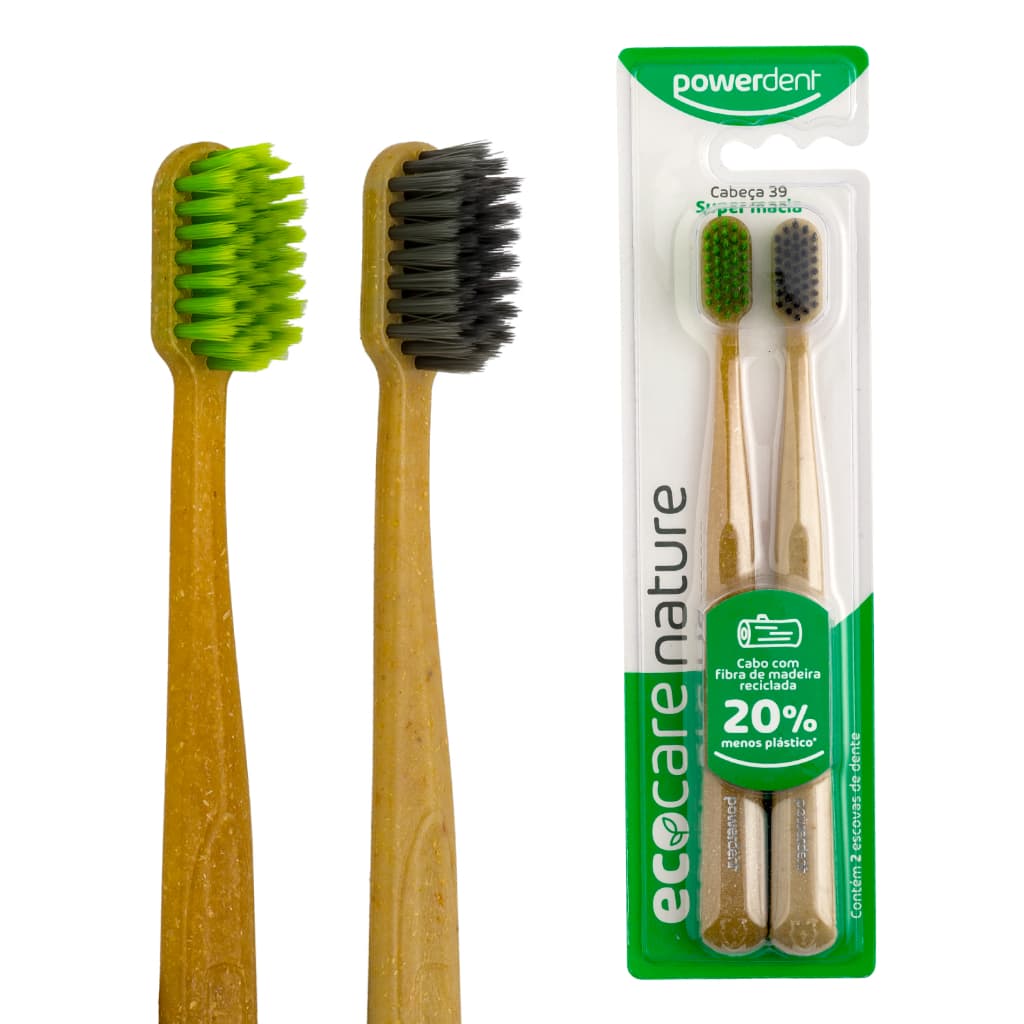 Escova De Dentes Eco Nature, Pack Duplo