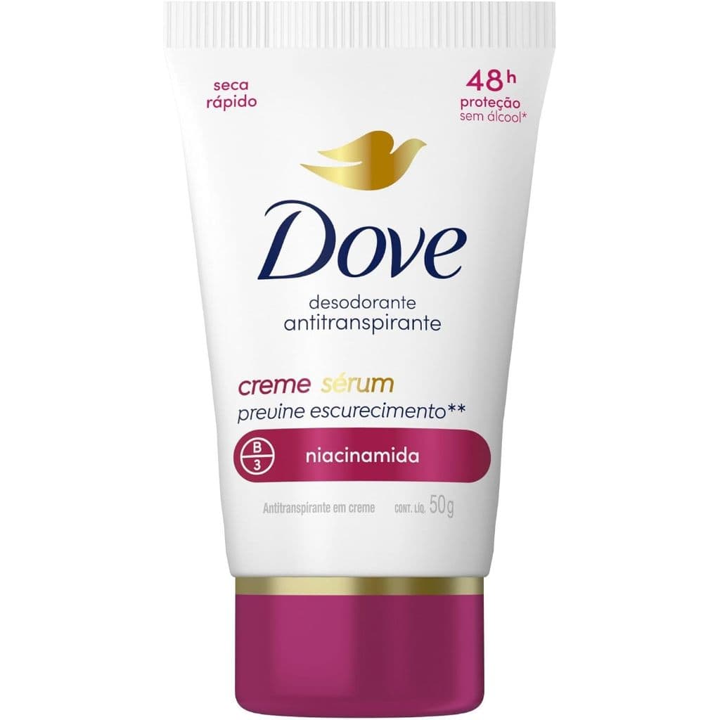 Desodorante Antitranspirante Dove Em Creme Previne Escurecimento 48h Com 50g