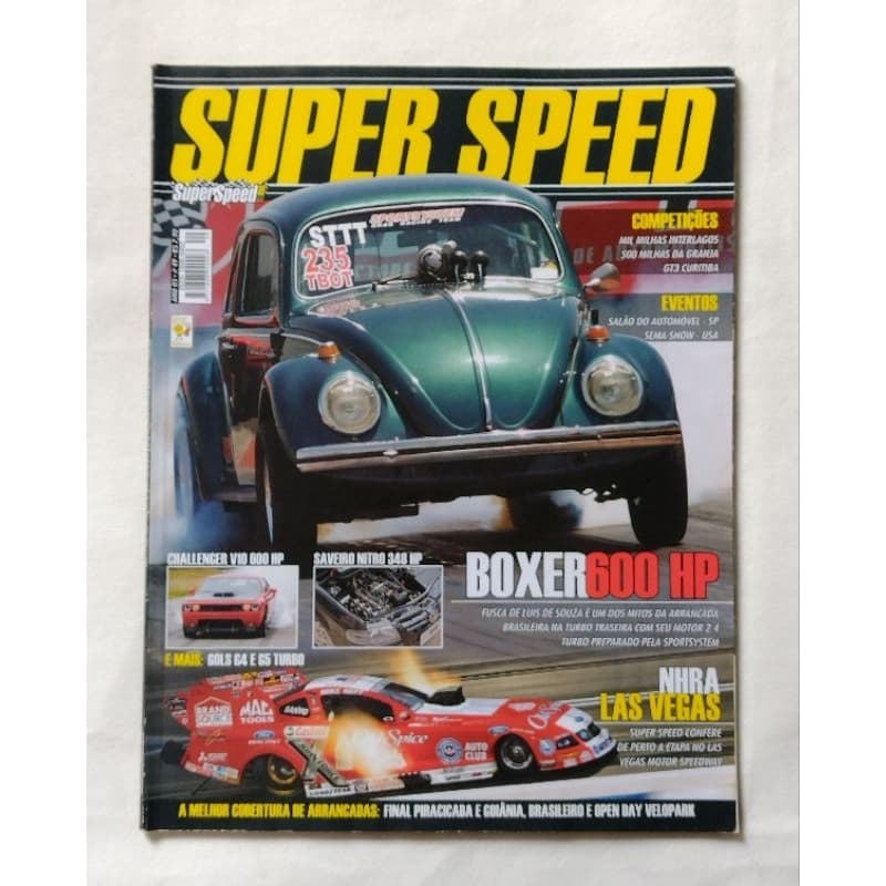 Revista Fusca Super Speed Boxer600 HP