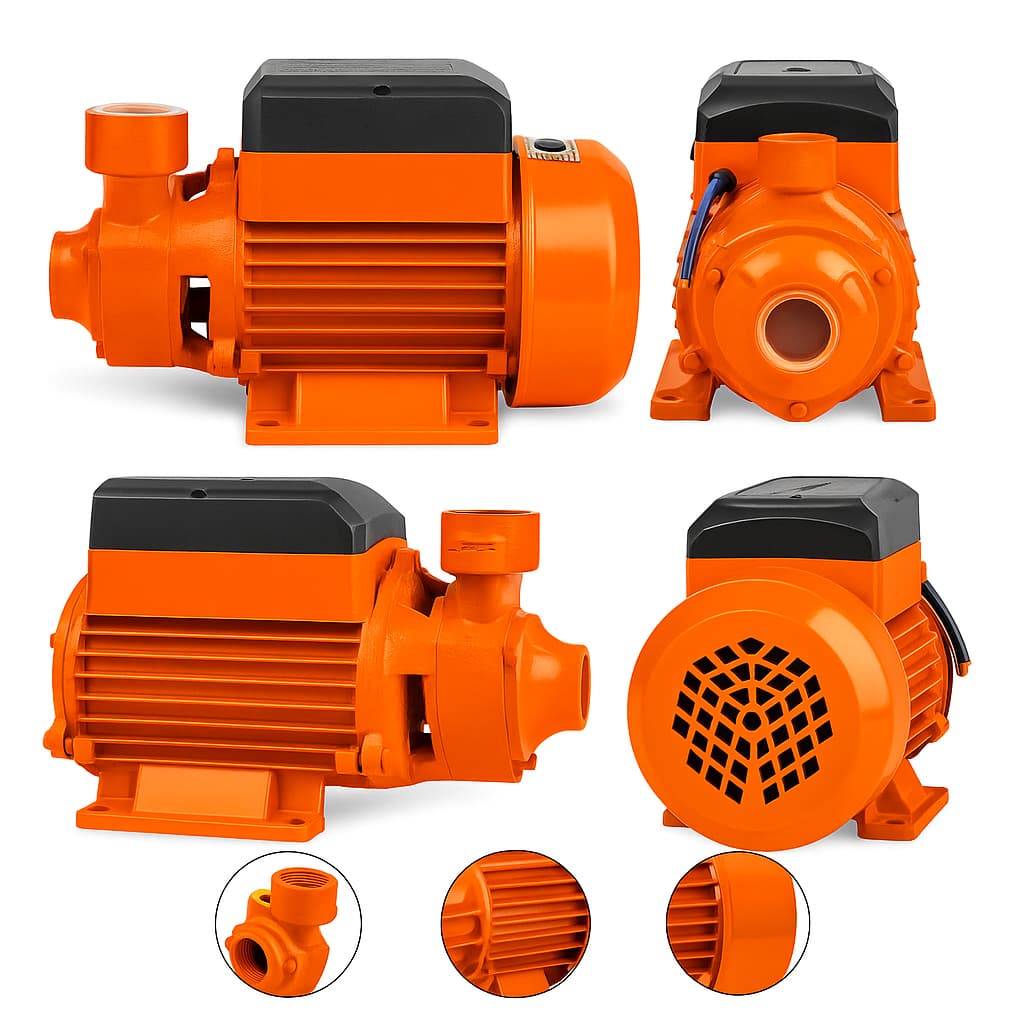 Bomba D’Água Periférica 1/2HP 220V Silenciosa e Econômica  para Jardim, Pressurização ou Irrigação