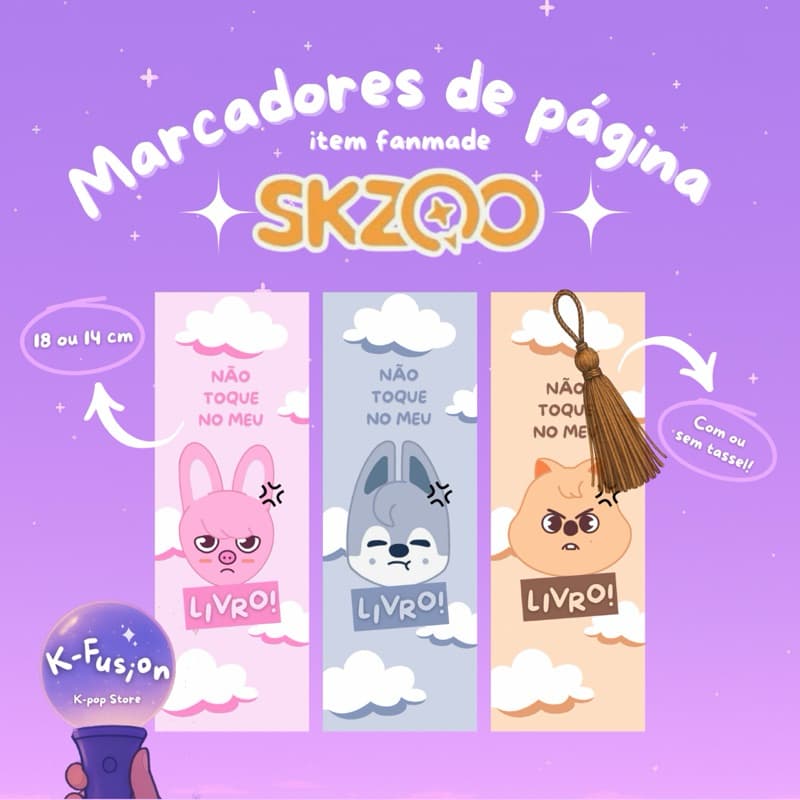 Marcadores de Página Stray Kids SKZOO