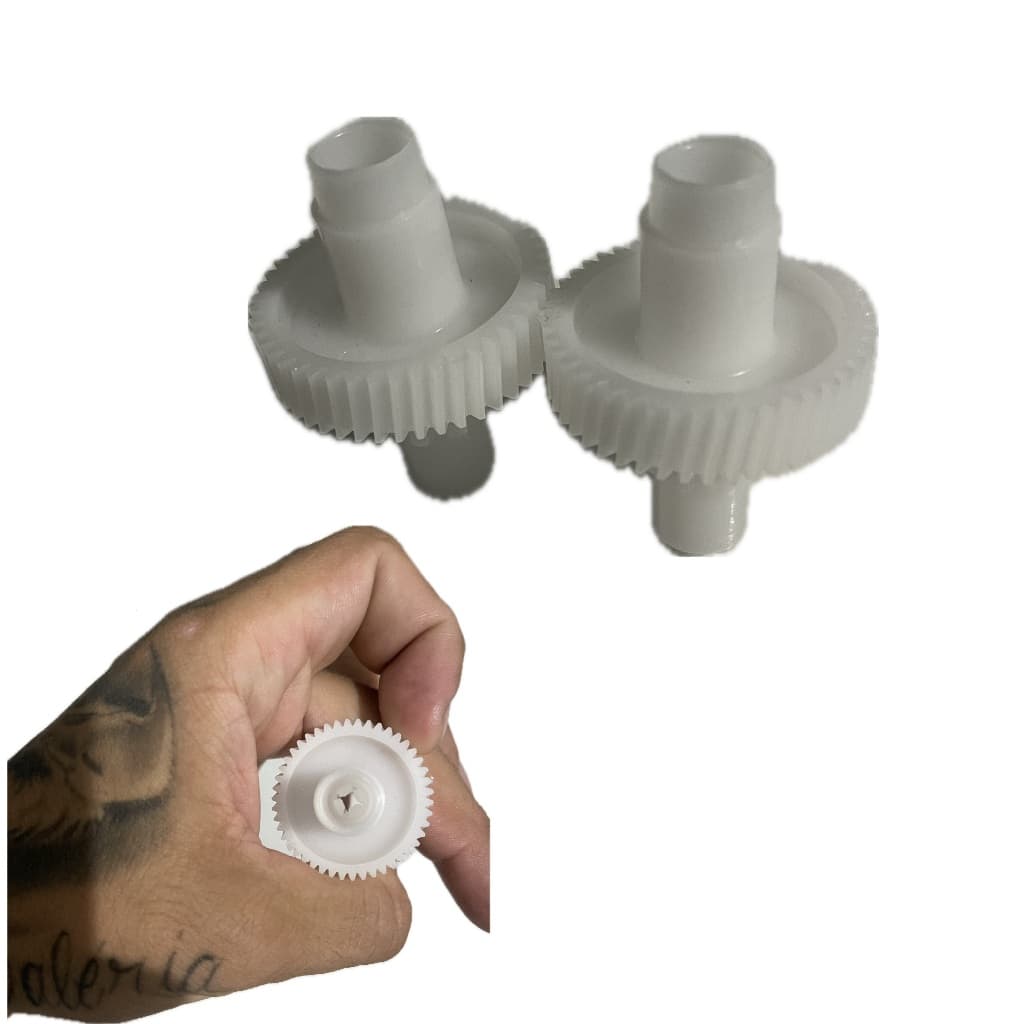 2 Engrenagens Batedeira Compatível Mallory GiroMaster 46 Dentes
