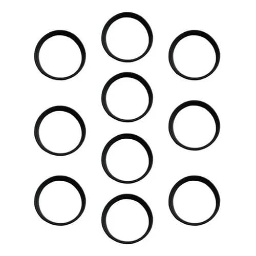 Kit De 10 Borrachas De Vedação Aquecedor Solar Piscina