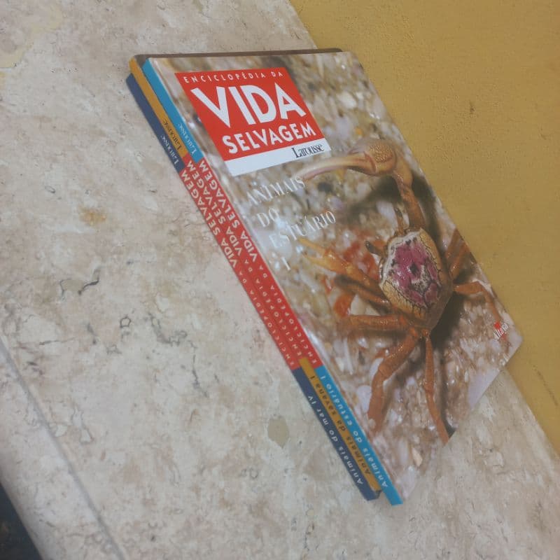 livro enciclopédia da vida selvagem lourousse  3 volumes