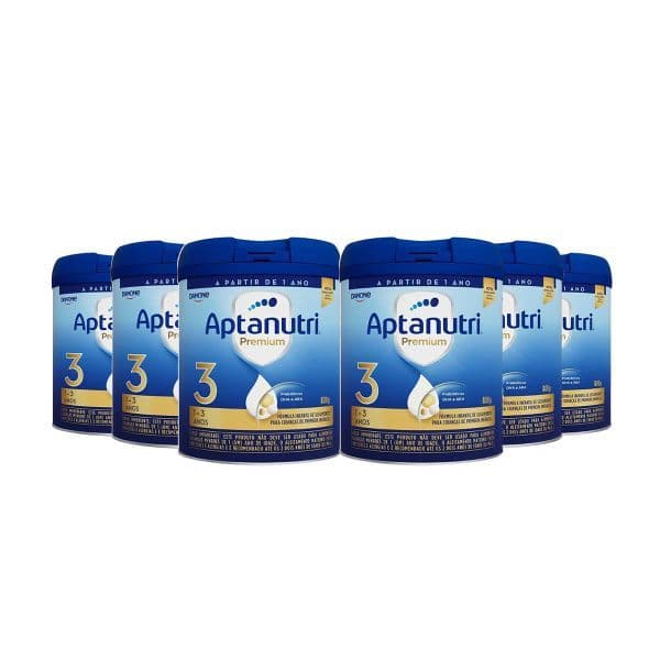 kIT C/6 Latas Aptanutri Premium N°3 800gr 1-3 Anos