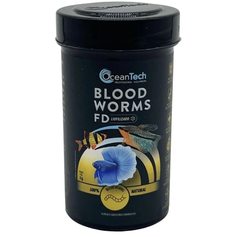 Ração Blood Worms Fd 12gr