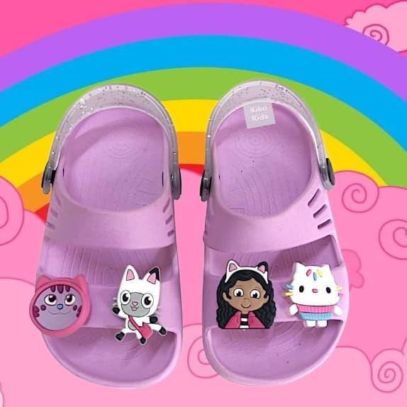 SANDALIA GABBY PAPETE INFANTIL MENINA VERAO LEVE TURMINHA GABBY CONFORTAVEL EVA