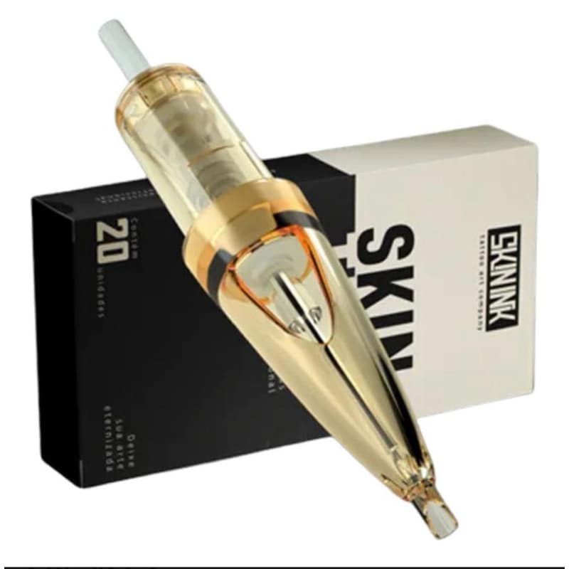 Cartucho Skin Tipe  5 unids Tattoo Tatuagem fine line traço pintura capilar MMP Agulha Skin ink