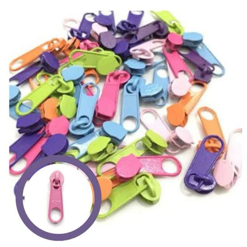 50 UNID CURSOR TRATOR N.5 COLORIDO (SOMENTE O CURSOR) - para bolsas e mochilas