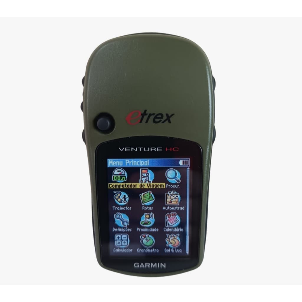 GPS Portátil Garmin Etrex Venture HC - Completo - Com Garantia