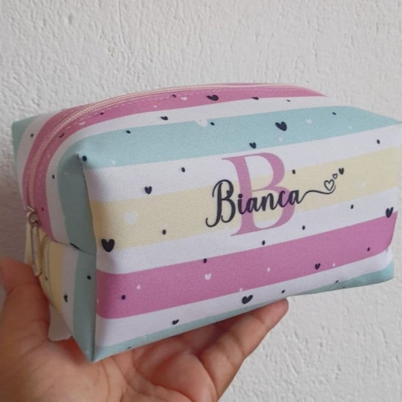 Necessaire personalizada com nome