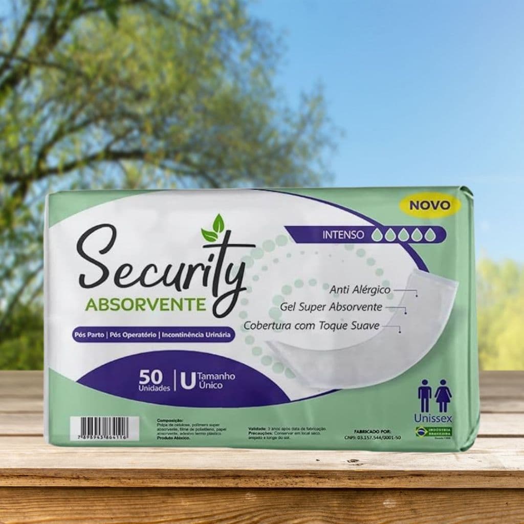 Absorvente Geriátrico Security – Pacote Econômico com 50 Unidades