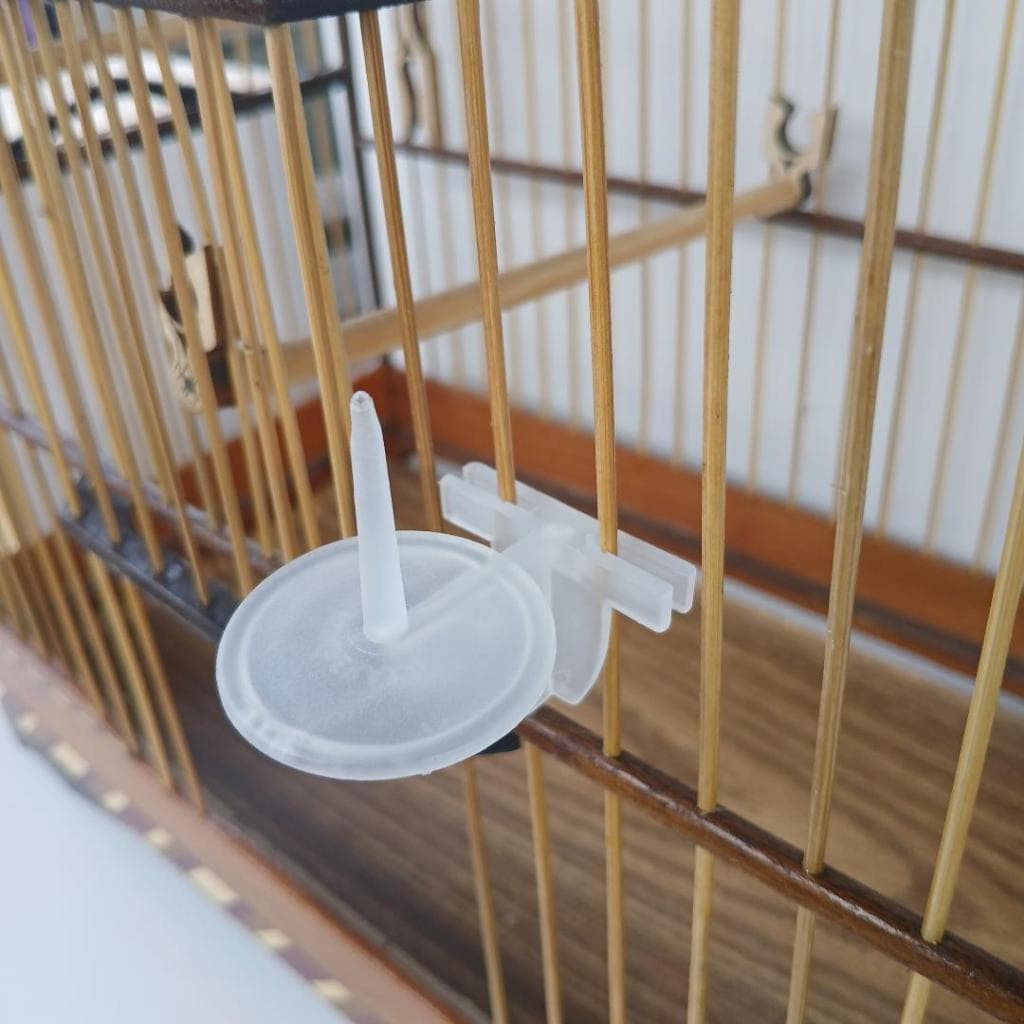 12 Unid Porta Milho, frutas ou Legume Para Pássaros (Malha Fina ou Larga)