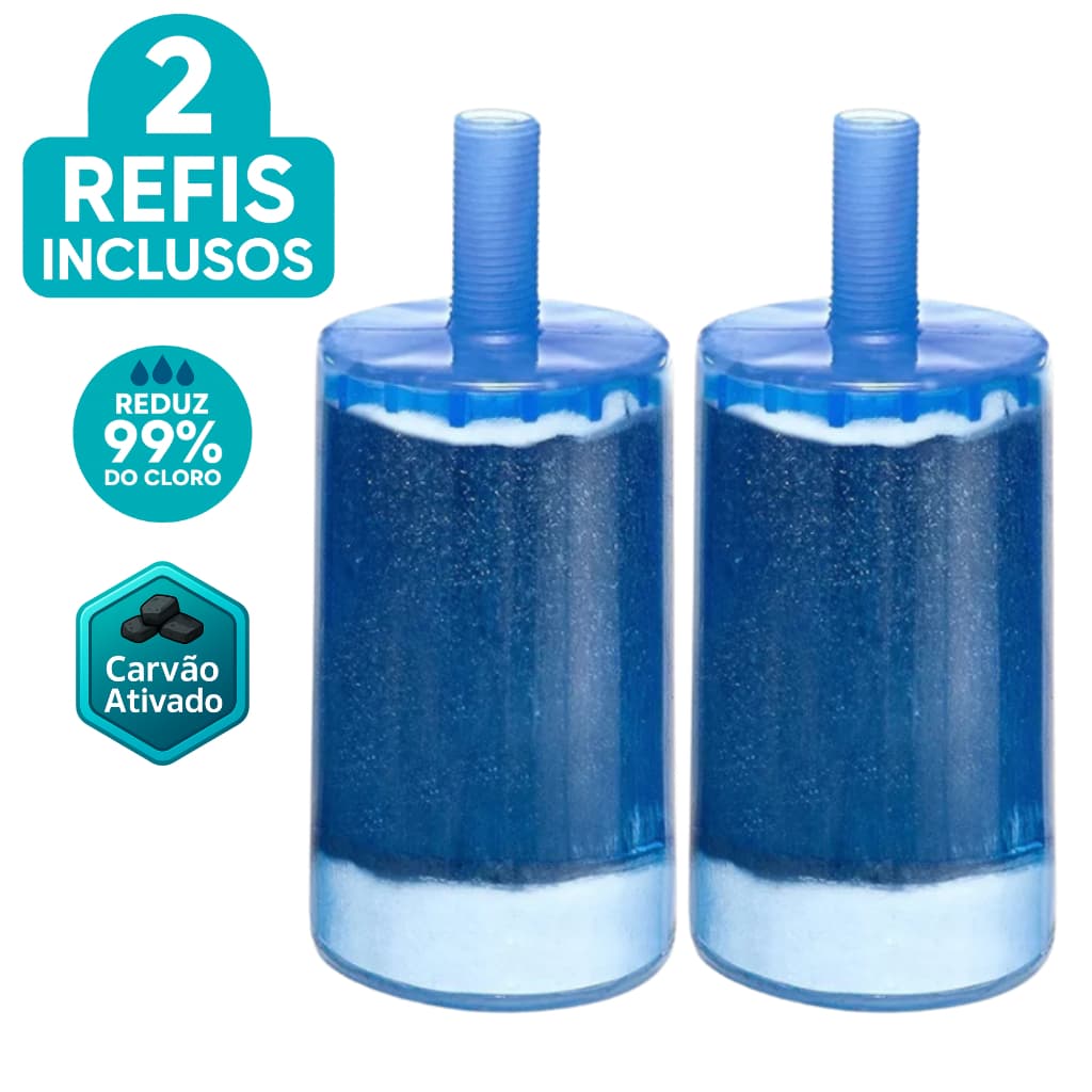 Kit 2 Unidades - Vela Refil Para Filtro de Torneira Universal Ativi Filtro