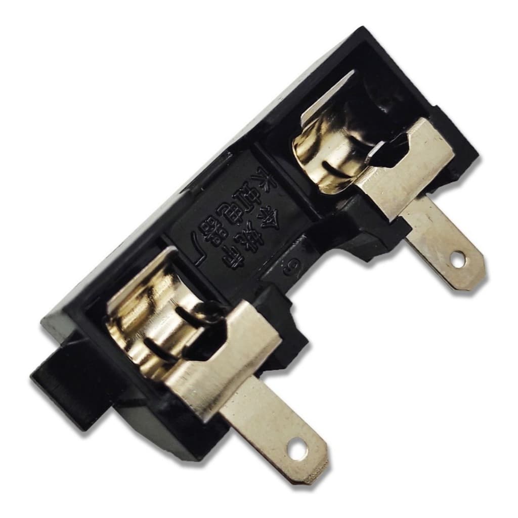 Kit Porta Fusível Microondas 20a Mef33 Mef41 Mec41 Mb38x + Fusivel 20a