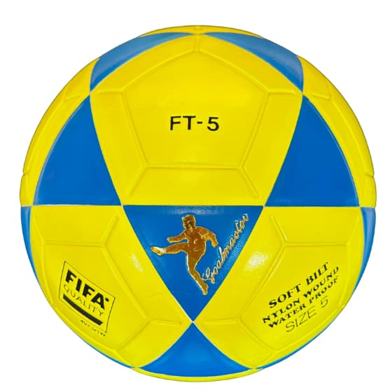 Bola Oficial De Futevôlei e Altinha FT-5 Amarela/azul MKS Envio Imediato!!