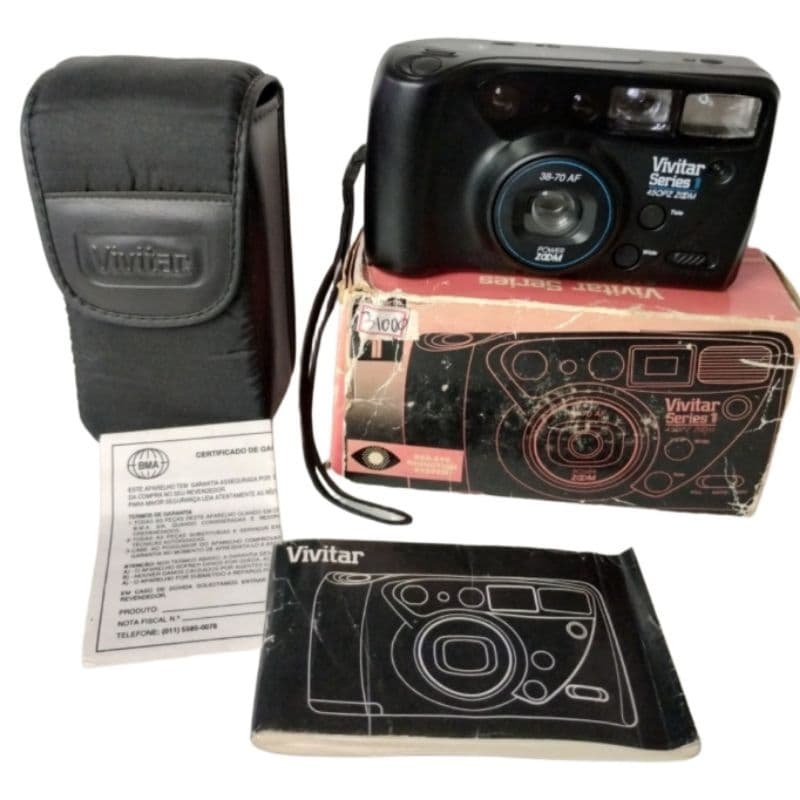 Máquina Fotográfica Vivitar Séries 1 - 1996 (Raridade Nunca Usada)