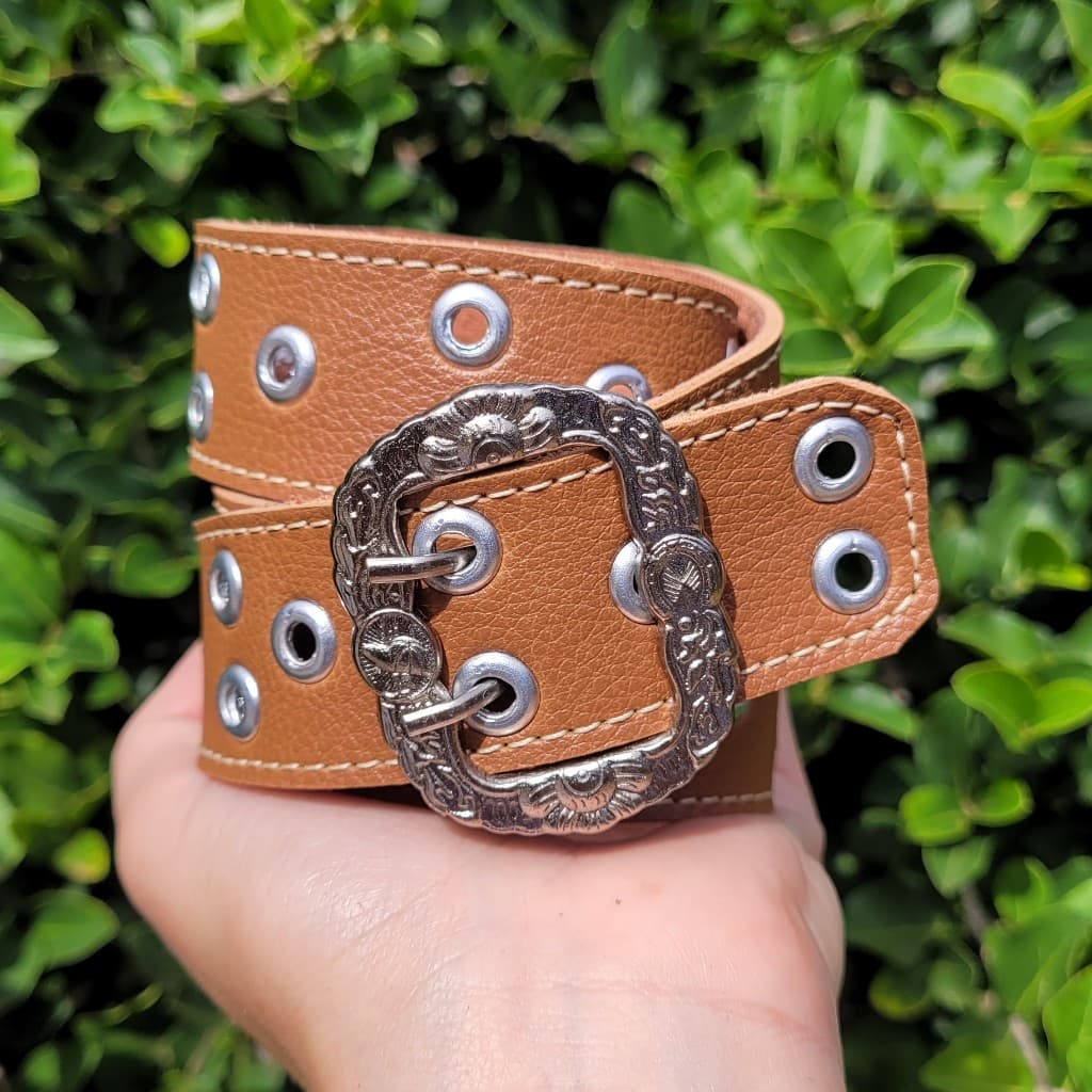 Cinto Country Infantil Boiadeira Cowboy De Ilhos Unisex Rodeio Festa Junina Vaqueijada !!