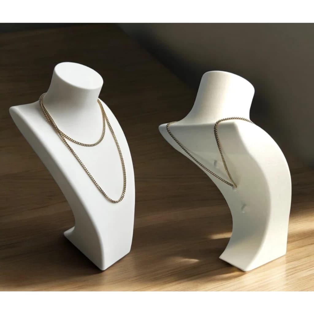 Busto Porta Joias e Expositor de Colares/ Acessórios Bijuterias