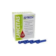 Lancetas G-tech Universal Glicose Caixa Com 200 Unidades