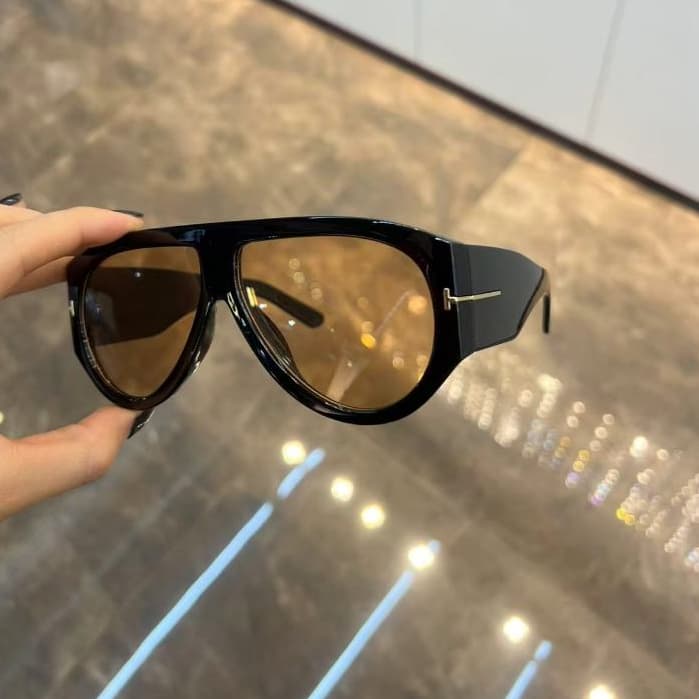 Óculos De Sol Quadrados Grandes Femininos Retrô Gradiente UV400 Designer Vintage