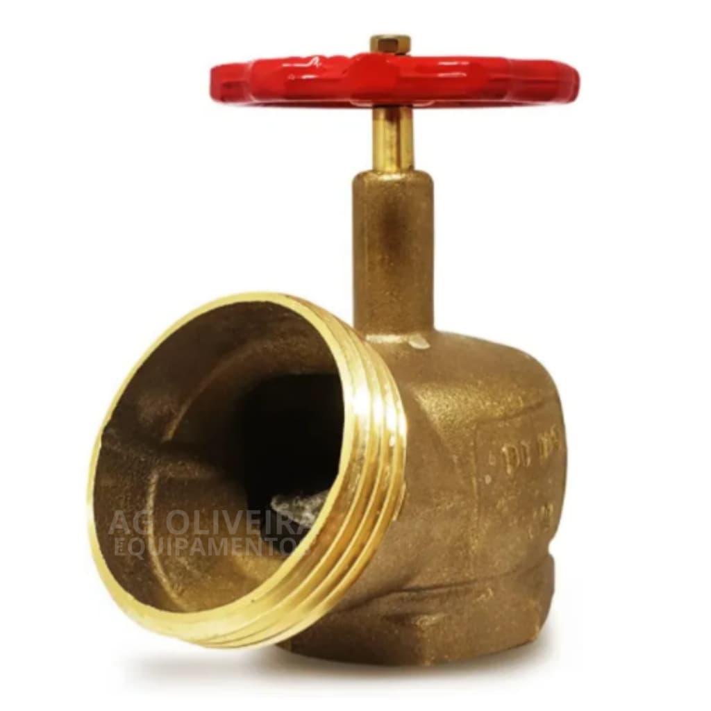 Registro Globo Angular 2 1/2 Pn10 Hidrante Bombeiro