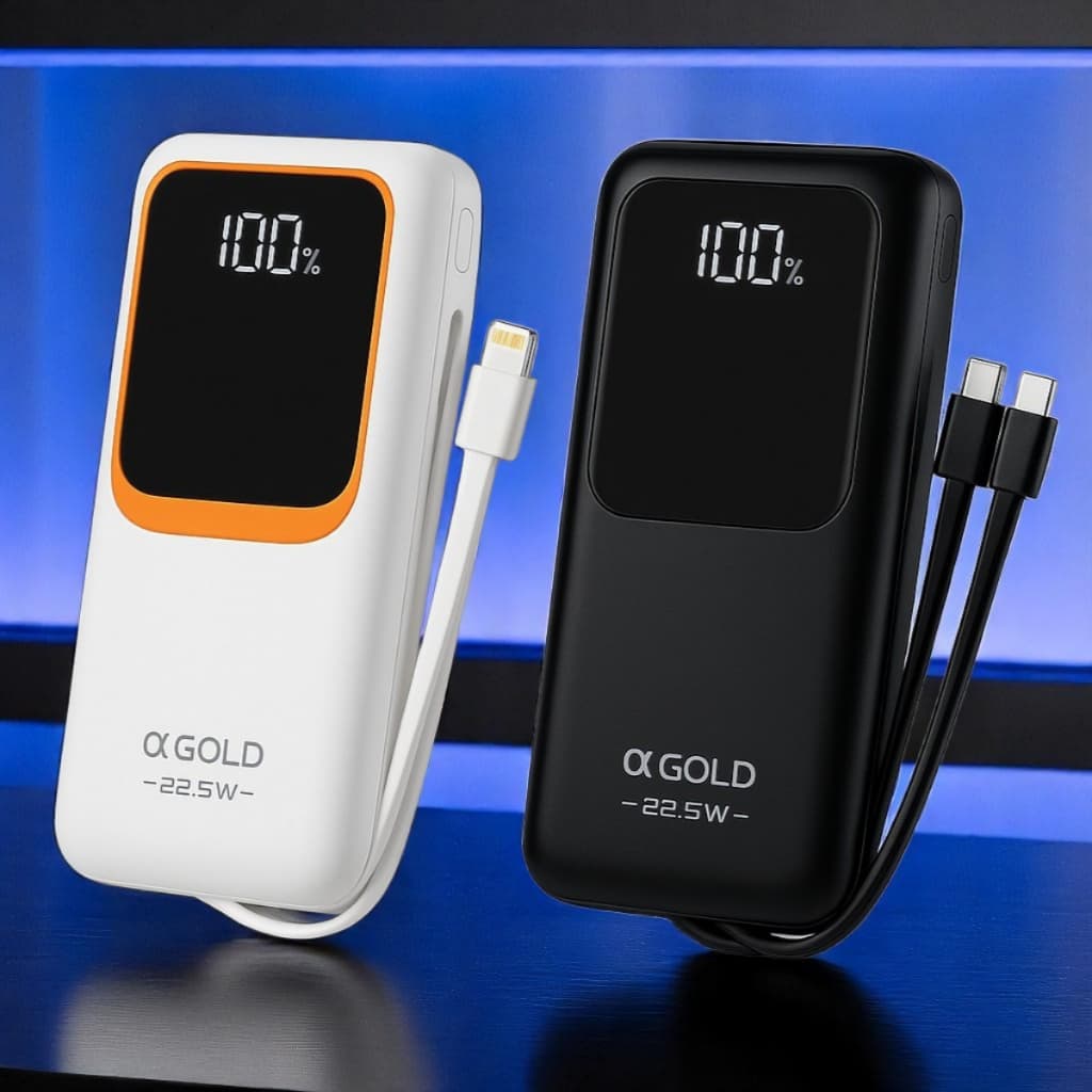 Carregador Portátil 20000 Turbo 22.5w Power Bank Universal