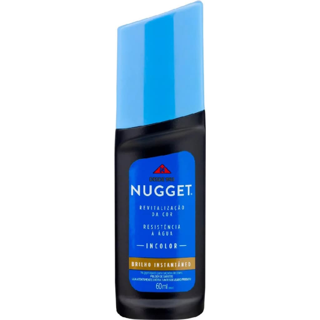 Nugget Incolor Polidor Para Sapato e Tênis Cor 60ml – Graxa Líquida