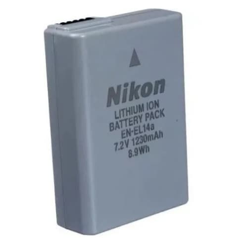 Bateria para Nikon EN-EL14A para modelos - D5300 D5200 D5100 D3200 D3100 D3300 P7000 P7100 P2100 P7700