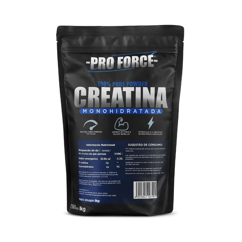 Creatina Monohidratada Pura 1kg, PRO FORCE, Creatine, Creatina 100% Pura