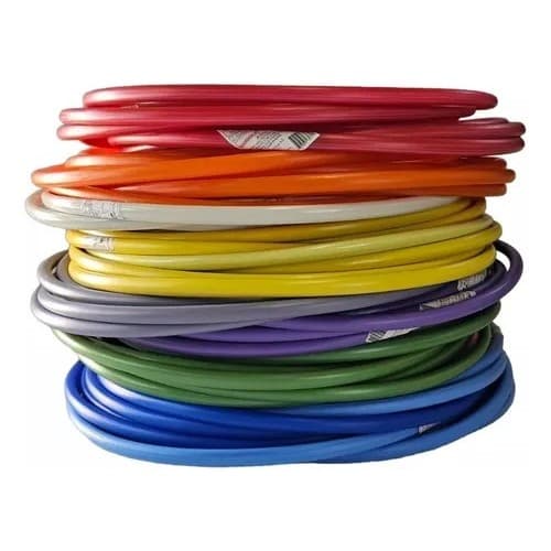 Kit Bambolê Diversos Multicoloridos Infantil Arco Colorido médio dança bambofit 65cm