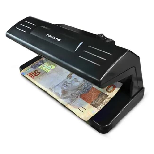 Detector Identificador Uv Teste Notas Cedulas Falso 110V