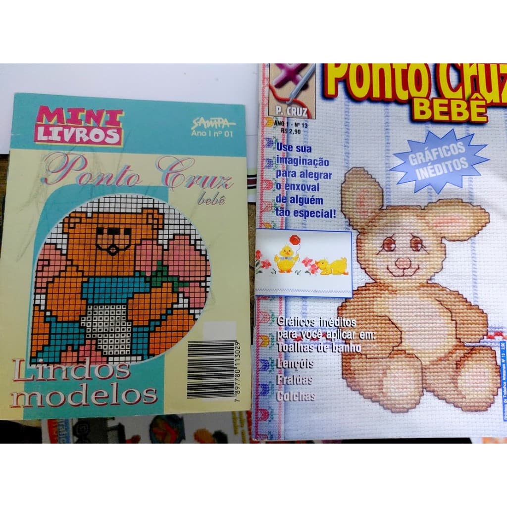 revista Mini Ponto Cruz 2 unidades