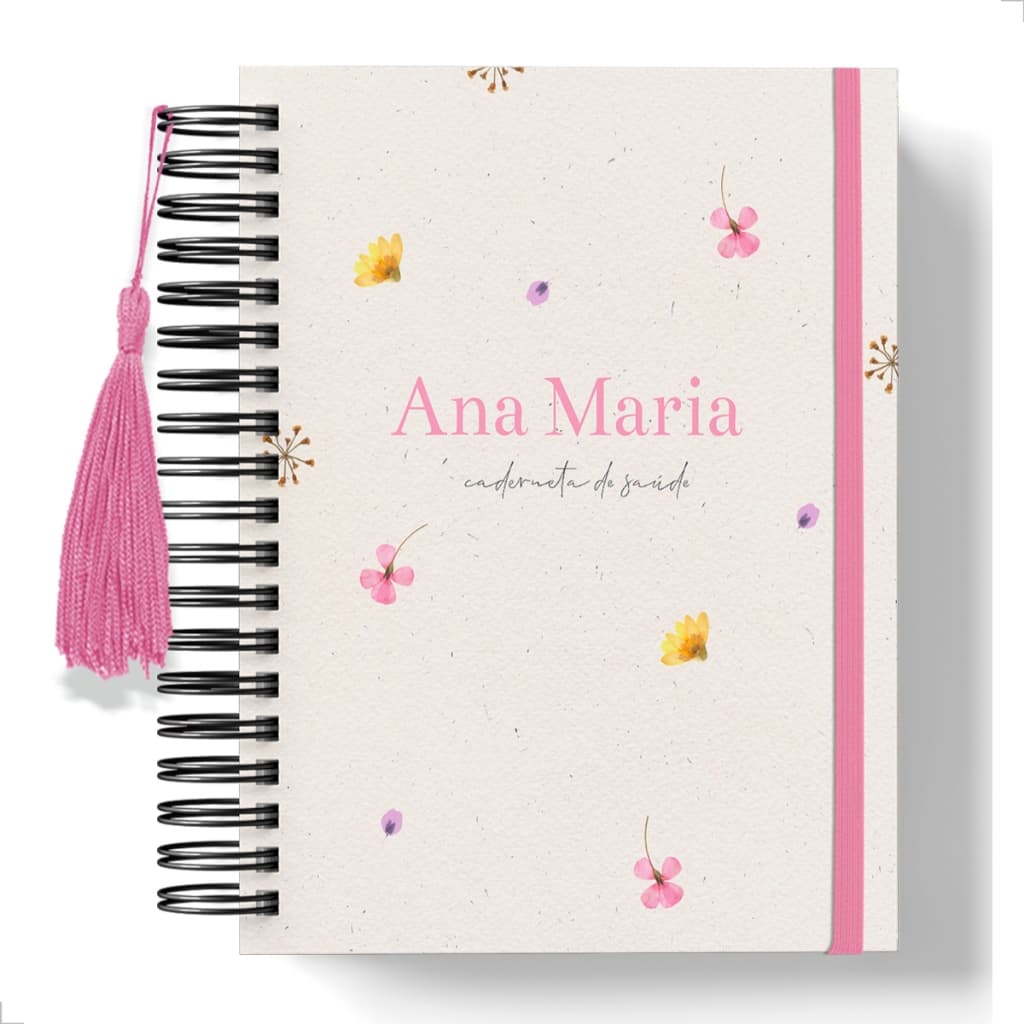 Caderneta De Vacinação Menina Personalizada Capa Dura Versão Atualizada Diversos temas