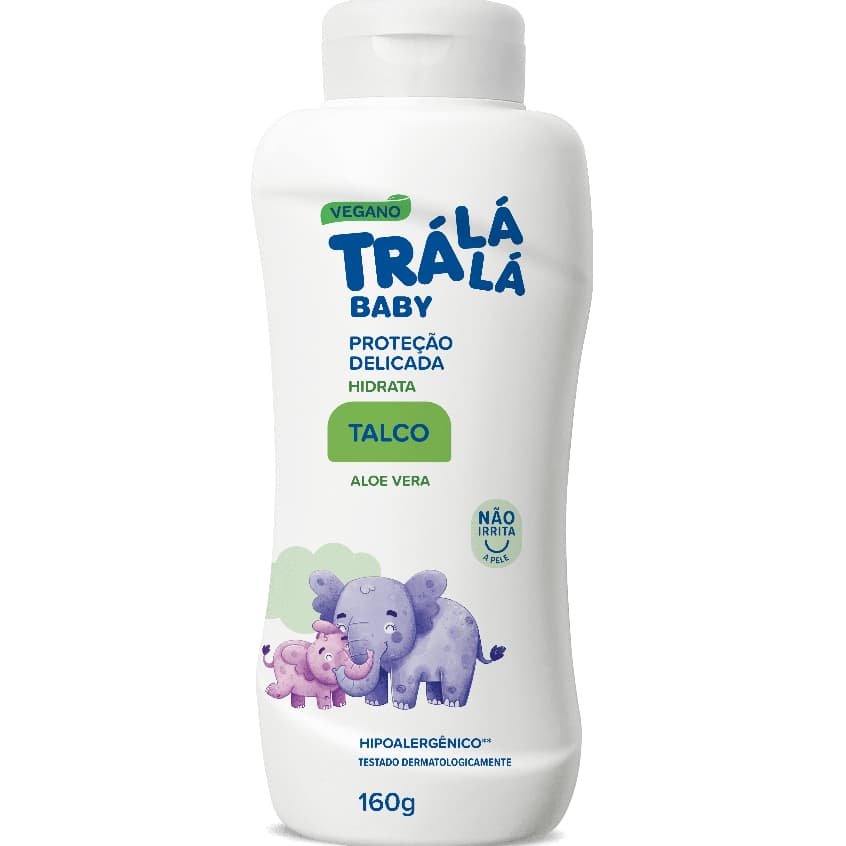Talco Trá Lá Lá Baby Hidrata