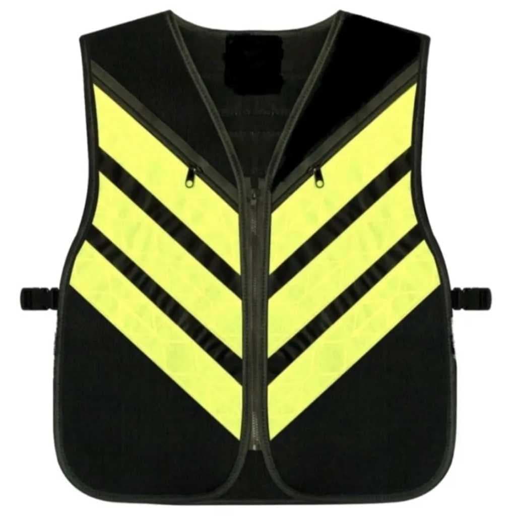 COLETE MOTOQUEIRO MOTOBOY FAIXA REFLETIVA RELGULAGEM TAM- Universal