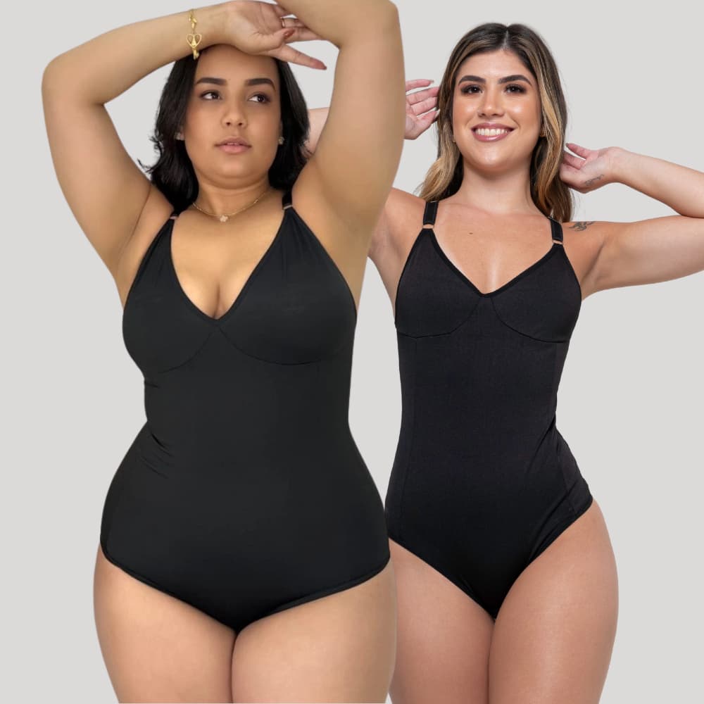 Cinta Modeladora Body Plus Size Sem Bojo Feminina