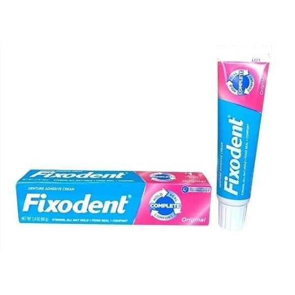 Kit 02 Fixodent 68g - 100% Original