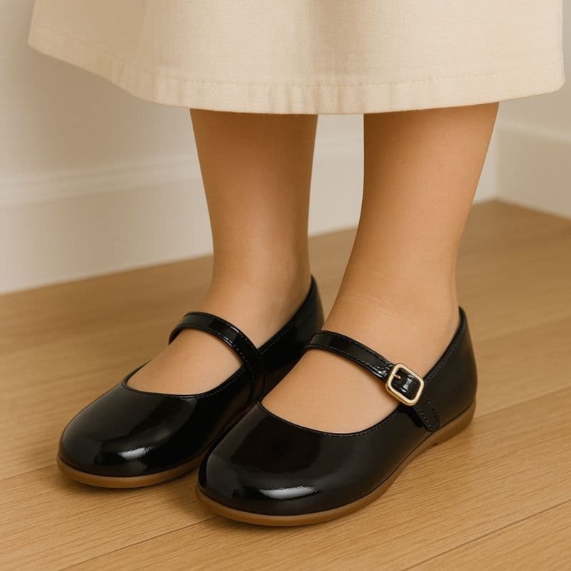 Sapatilha Infantil Feminina Verniz Confortável e Elegante Fácil de Calçar  16 ao 36 Pronta Entrega