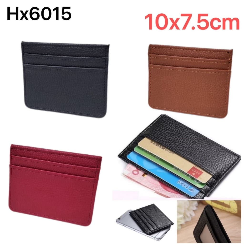 Bes Carteira Masculina Fina Para Negócios / Id / Cartão De Crédito / Dinheiro 6015