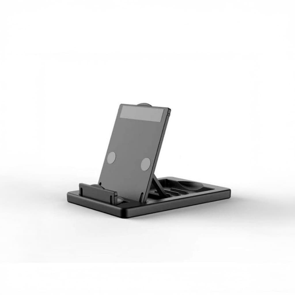 Mini Suporte De Celular Dobrável Portátil Ajustável Apoio Mesa