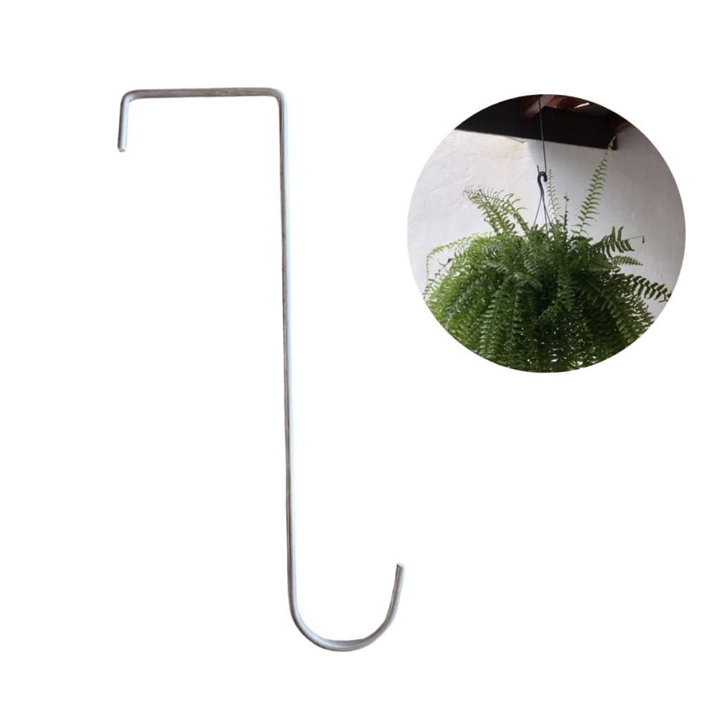 6/12 Ganchos para Caibro pendurar vasos plantas jardim gaiolas roupas ou sapateiras