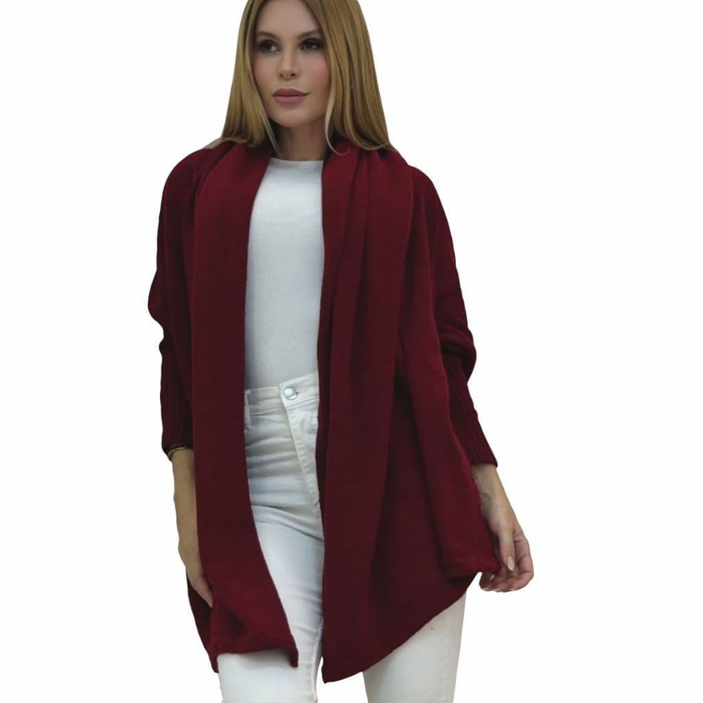 Tricot Premium Capa Tricô Mousse Moda Feminina Inverno