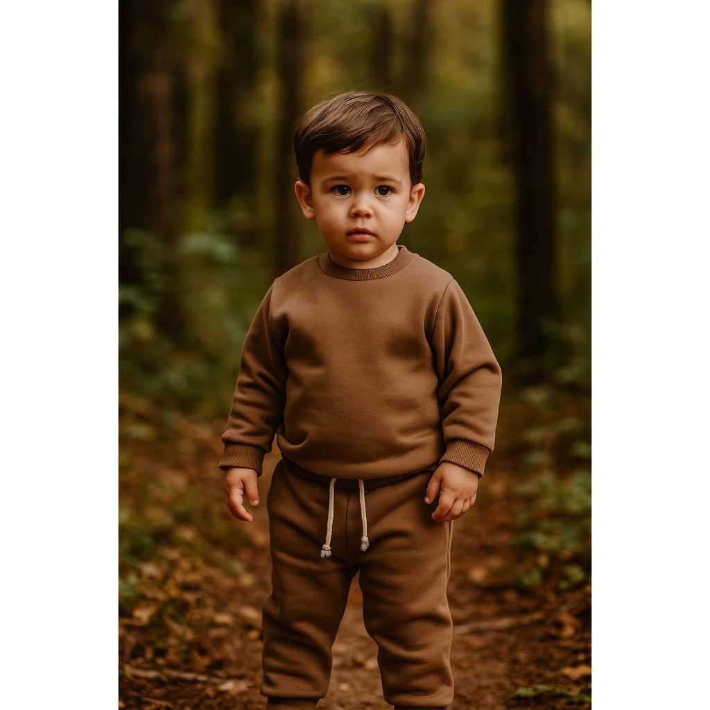 Conjunto Moletom peluciado bebê infantil há 4 anos