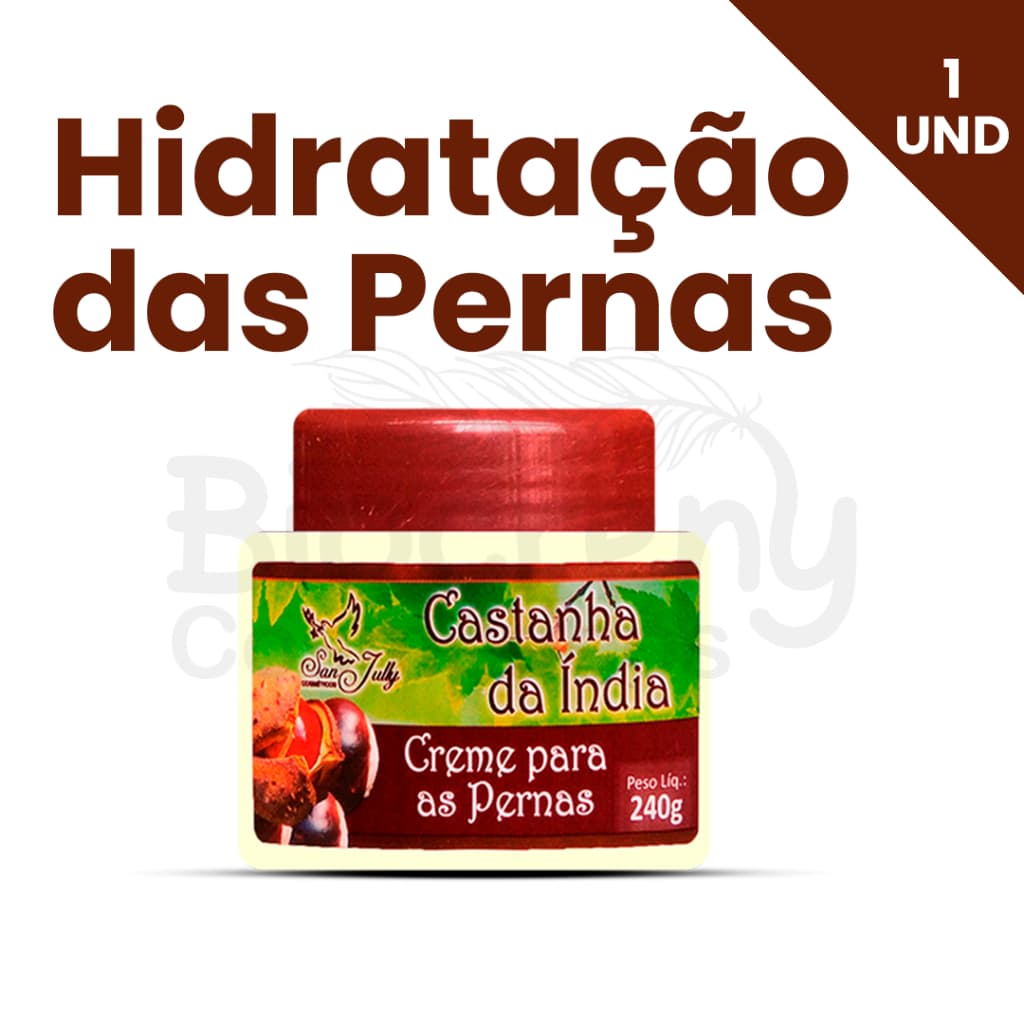 Creme Castanha da India para varizes e má circulação 240g