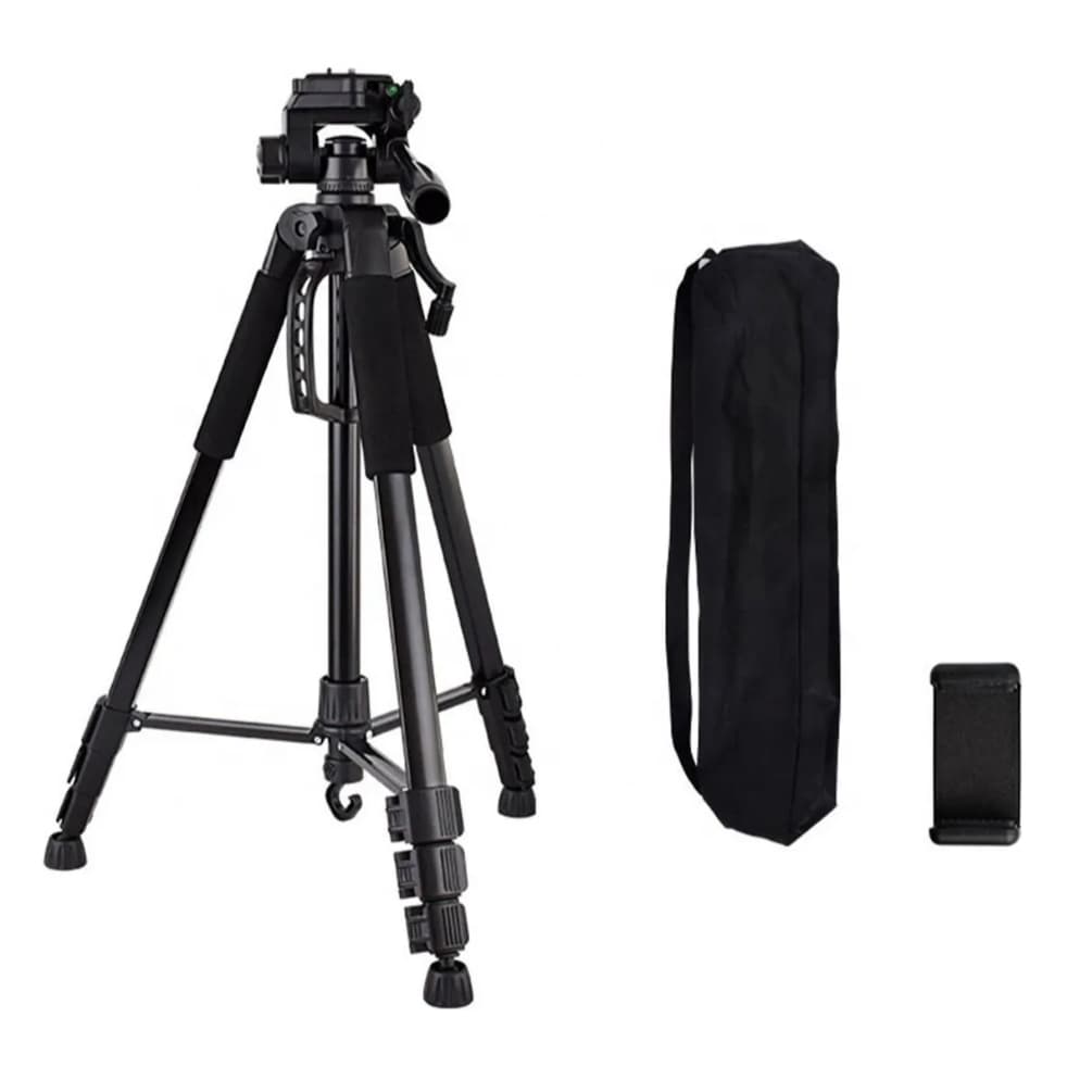 Tripé Câmera Celular Profissional 1,80 Mts + Suporte