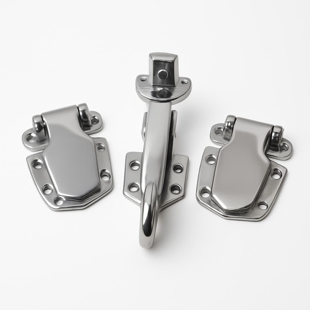 Kit Trinco,castanha E Dobradiças N3 Balcão Frigorífico e freezer