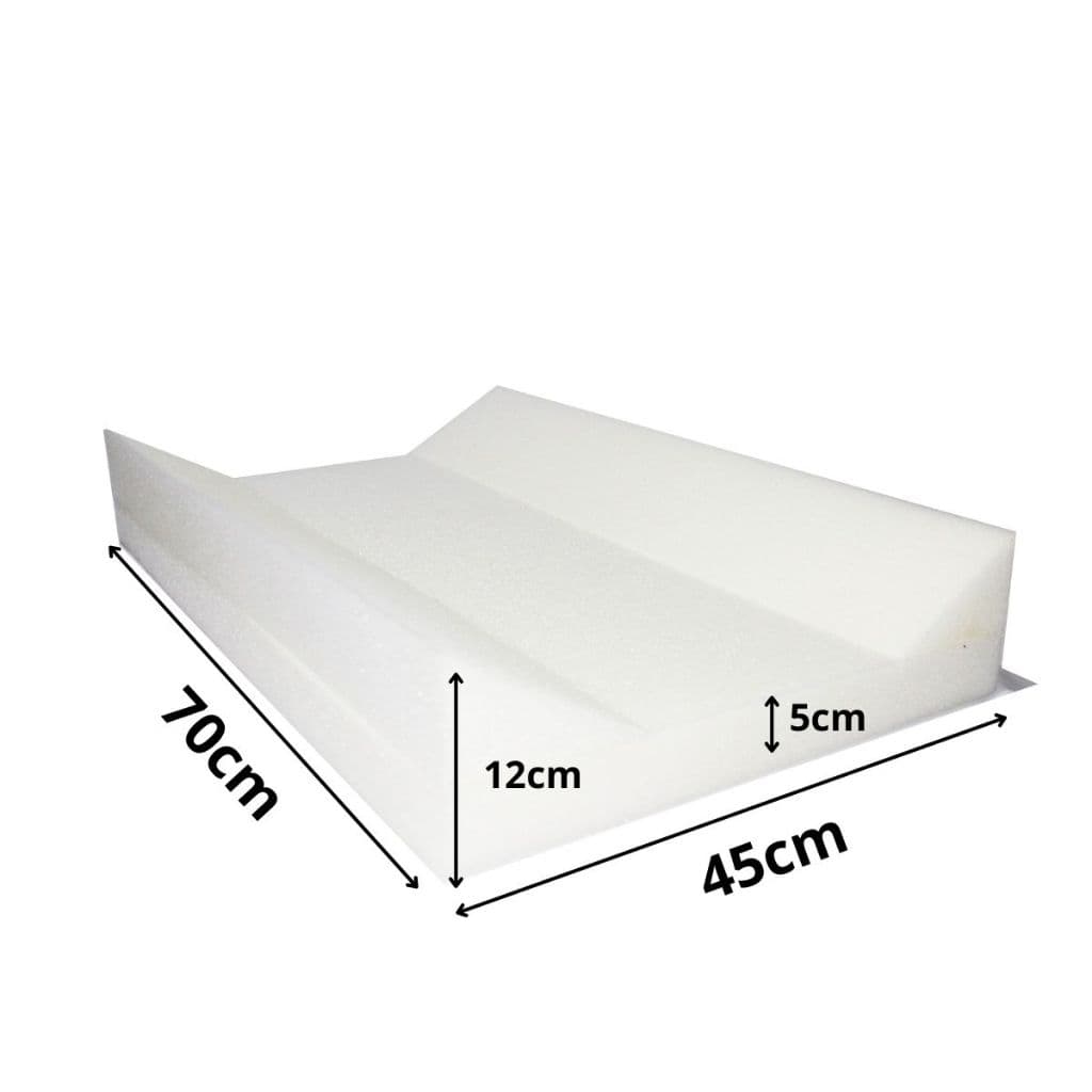 Espuma Base Para Trocador Americano - 70x45x12 Cm