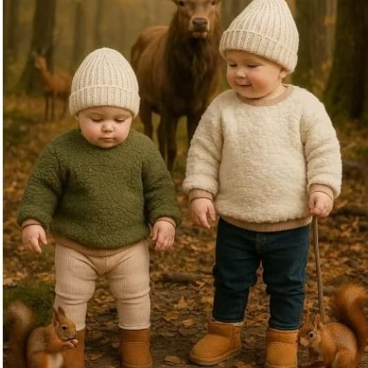 Kit 2 blusas de frio teddy infantil Moda kids**&