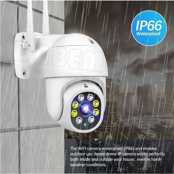 Câmera de Segurança Infravermelho À Prova D'água 1080P